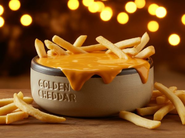 Romige cheddar kaassaus