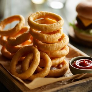 Onion Rings – Goudbruin en knapperig